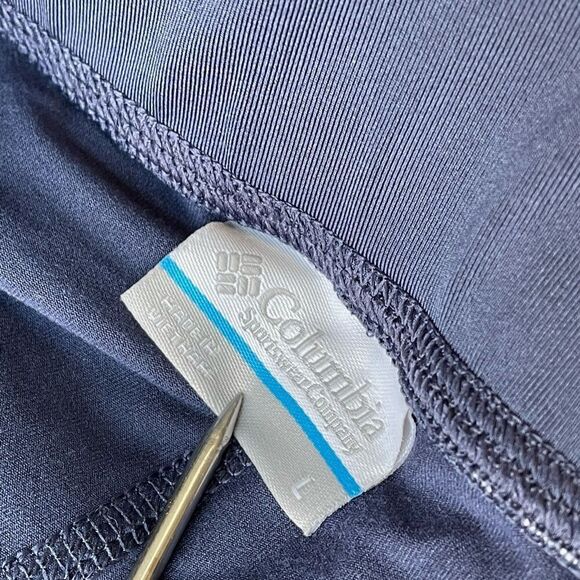 Columbia Blue Moisture Wicking Athletic Skort - Women’s L - Picture 4 of 4